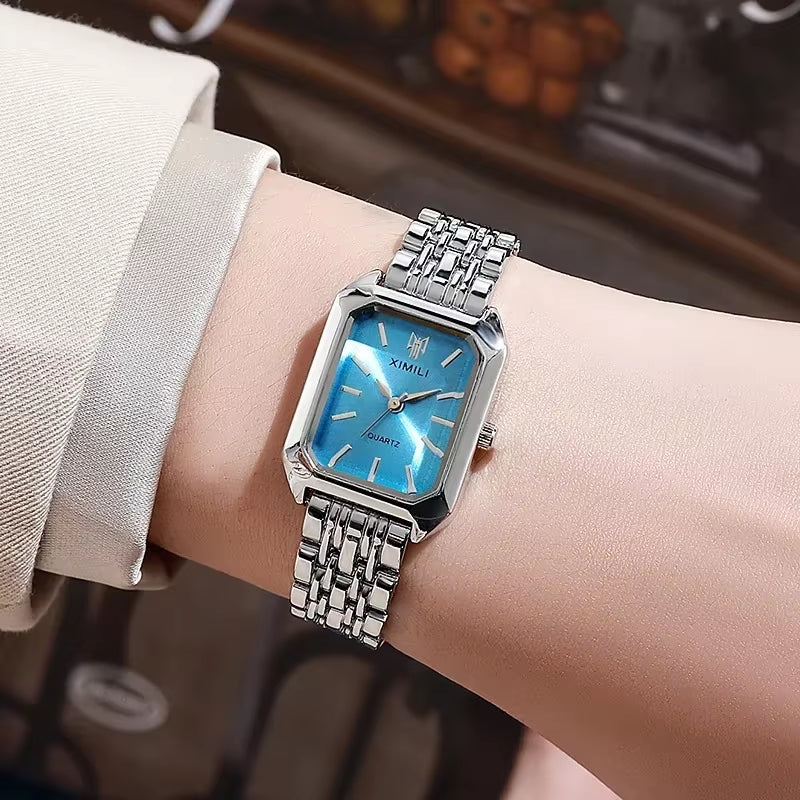 Luxury Brand Women Watch Ladies Stainless Steel Strap Watches Female Student Fashion Quartz Wristwatch Dropshipping Reloj Mujer