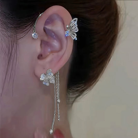 Boucle d’oreille papillon