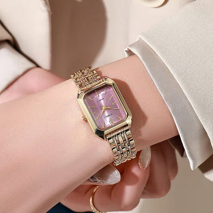 Luxury Brand Women Watch Ladies Stainless Steel Strap Watches Female Student Fashion Quartz Wristwatch Dropshipping Reloj Mujer