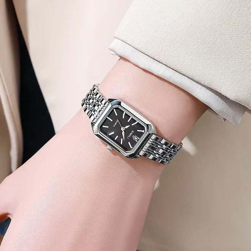 Luxury Brand Women Watch Ladies Stainless Steel Strap Watches Female Student Fashion Quartz Wristwatch Dropshipping Reloj Mujer
